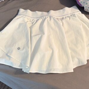 lululemon athletica White Court Rival Skirt